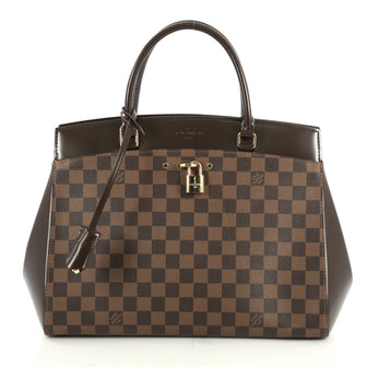 Louis Vuitton Rivoli Handbag Damier MM Brown 4408821