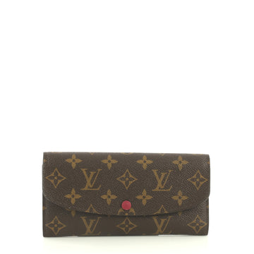 Louis Vuitton Emilie Wallet Monogram Canvas Brown 440901