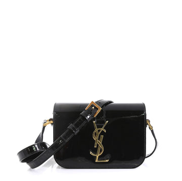 Saint Laurent Classic Monogram Universite Bag Patent Small Black 441012