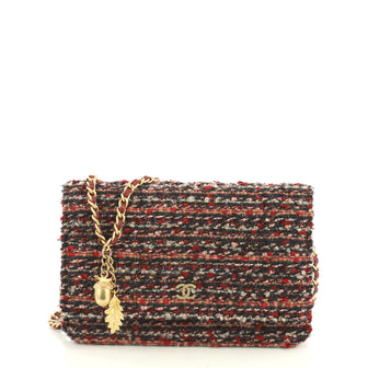Chanel Wallet on Chain Tweed Red 4411243