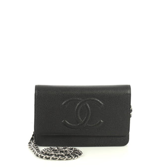 Chanel Timeless Wallet on Chain Caviar Black 4411245