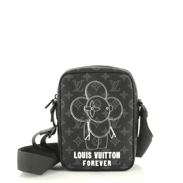 Louis Vuitton Danube Handbag Limited Edition Vivienne Monogram Canvas PM Black 4411