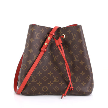 Louis Vuitton Neonoe Handbag Monogram Canvas Brown 441261