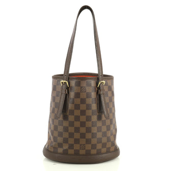 Louis Vuitton Marais Bucket Bag Damier Brown 4416801