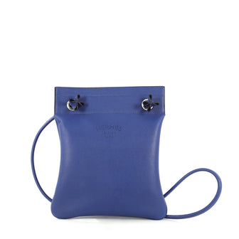 Hermes Aline Bag Swift Mini Blue 441781