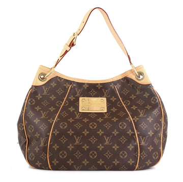 Louis Vuitton Galliera Handbag Monogram Canvas PM Brown 441981