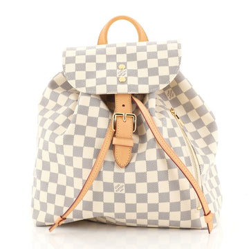 Louis Vuitton Sperone Backpack Damier White 442024