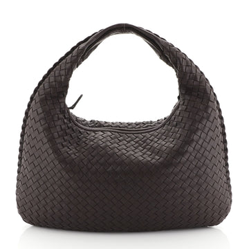 Bottega Veneta Veneta Hobo Intrecciato Nappa Medium Brown 442163