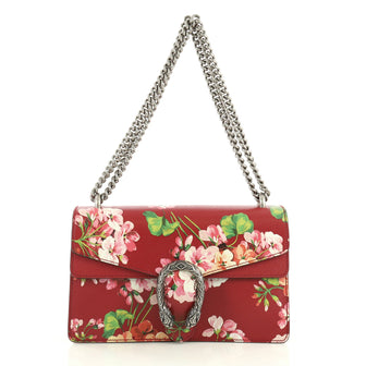 Gucci Dionysus Bag Blooms Print Leather Small Red 442228