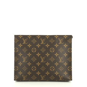 Louis Vuitton Toiletry Pouch Monogram Canvas 26 Brown 442361