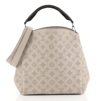 Louis Vuitton Babylone Handbag Mahina Leather PM Neutral 4426016