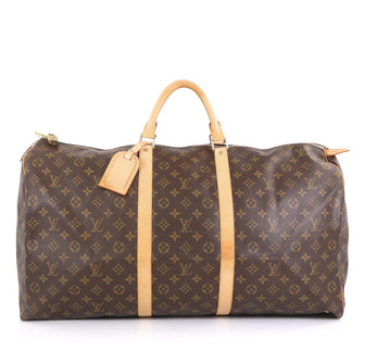 Louis Vuitton Keepall Bag Monogram Canvas 60 Brown 4426041