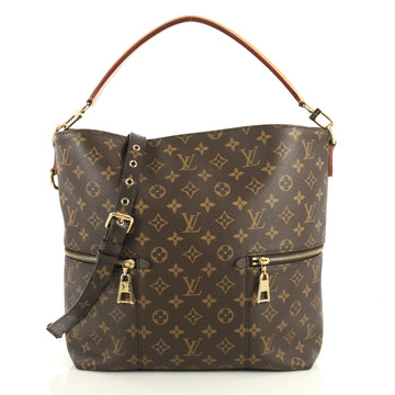Louis Vuitton Melie Handbag Monogram Canvas Brown 442611