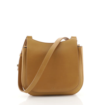 The Row Hunting Crossbody Bag Leather 9 Brown 442642