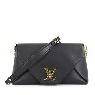 Louis Vuitton Love Note Chain Clutch Leather 