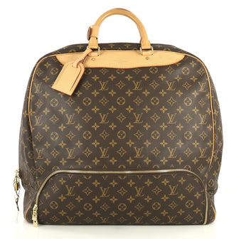Louis Vuitton Evasion Travel Bag Monogram Canvas GM Brown 4430417