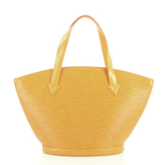Louis Vuitton Saint Jacques Handbag Epi Leather PM Yellow 4430432