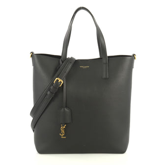 Saint Laurent Bold Tote Leather Toy Black 443261