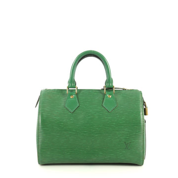 Louis Vuitton Speedy Handbag Epi Leather 25 Green 4433223