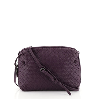 Bottega Veneta Crossbody Intrecciato Nappa Small Purple 4435501