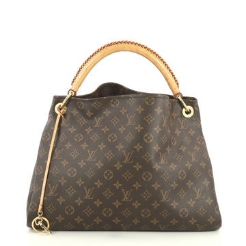 Louis Vuitton Artsy Handbag Monogram Canvas MM Brown 443791