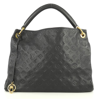 Louis Vuitton Artsy Handbag Monogram Empreinte Leather MM Blue 4438010