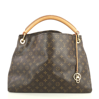 Louis Vuitton Artsy Handbag Monogram Canvas MM Brown 443808