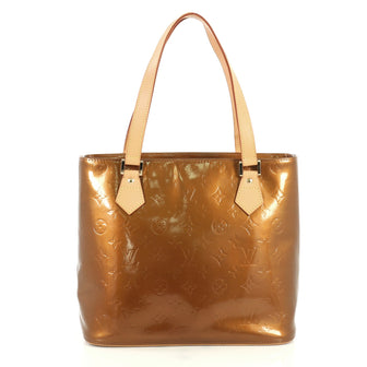 Louis Vuitton Houston Handbag Monogram Vernis Brown 4438550