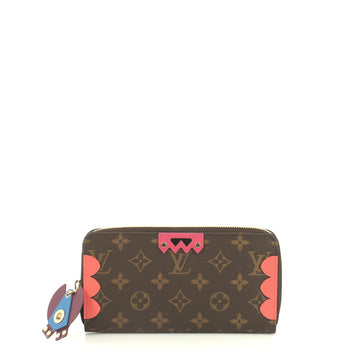 Louis Vuitton Zippy Wallet Limited Edition Totem Monogram Canvas 