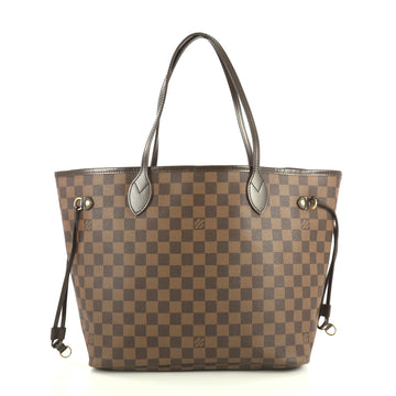 Louis Vuitton Neverfull Tote Damier MM Brown 443946