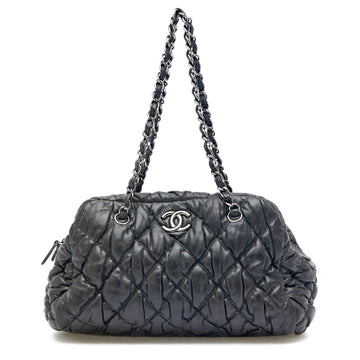 Chanel Bubble Quilt Bowler Lambskin
