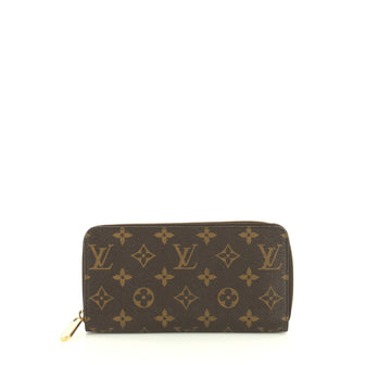 Louis Vuitton Zippy Wallet Monogram Canvas Brown 4440010