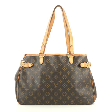 Louis Vuitton Batignolles Handbag Monogram Canvas Horizontal
