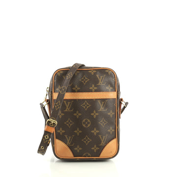 Louis Vuitton Danube Handbag Monogram Canvas Brown 4440036