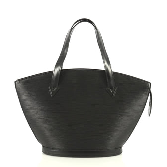 Louis Vuitton Saint Jacques Handbag Epi Leather PM Black 44471105