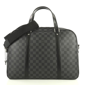 Louis Vuitton Jorn Briefcase Damier Graphite Black 44471109