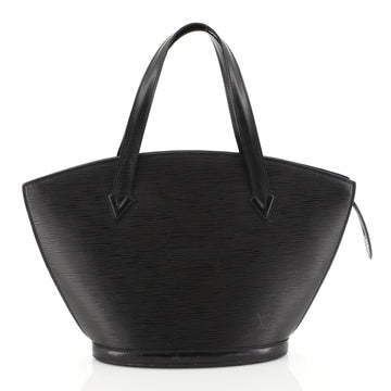 Louis Vuitton Saint Jacques Handbag Epi Leather PM Black 44471124
