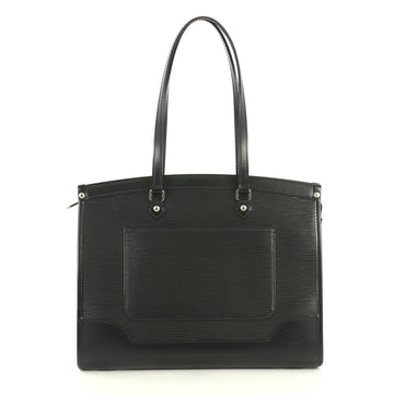 Louis Vuitton Madeleine Handbag Epi Leather GM Black 44471158