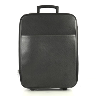 Louis Vuitton Pegase Luggage Taiga Leather 45 Black 44471170