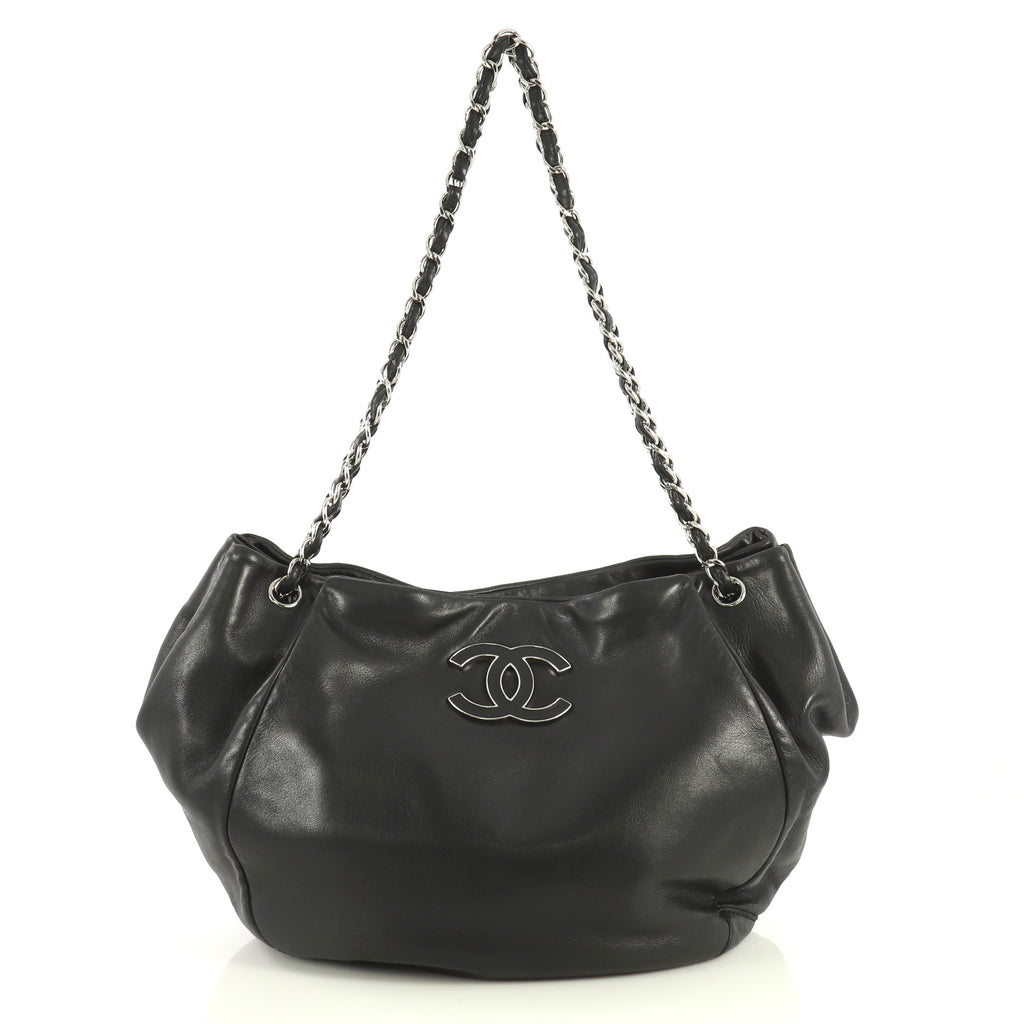 Chanel Sensual CC Tote Lambskin Large Black 4447121