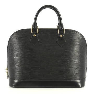 Louis Vuitton Vintage Alma Handbag Epi Leather PM Black 4447124