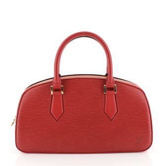 Louis Vuitton Jasmin Bag Epi Leather Red 4447148