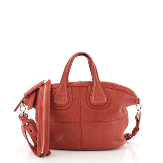 Givenchy Nightingale Crossbody Bag Leather Micro Red 4447150