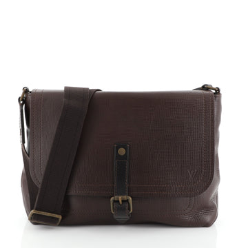 Louis Vuitton Omaha Messenger Bag Utah Leather Brown 4447164