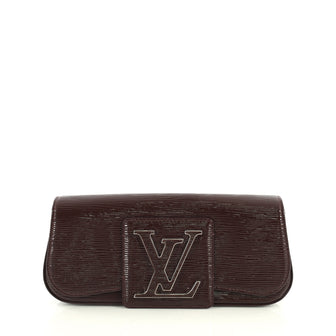 Louis Vuitton Sobe Clutch Electric Epi Leather Purple 4447190