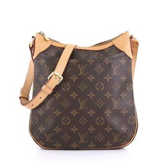 Louis Vuitton Odeon Handbag Monogram Canvas PM Brown 444741