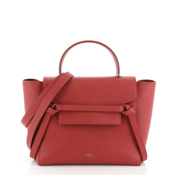 Celine Belt Bag Textured Leather Micro