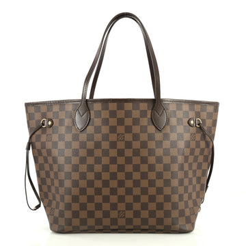 Louis Vuitton Neverfull NM Tote Damier MM Brown 4448212