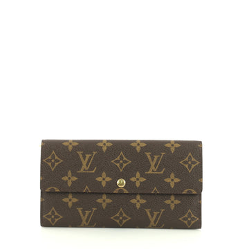 Louis Vuitton Sarah Wallet Monogram Canvas Brown 4448216