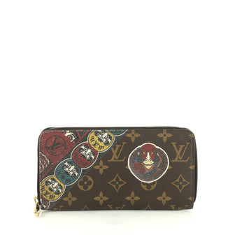 Louis Vuitton Zippy Wallet Limited Edition Kabuki Monogram Canvas  Brown 4448224